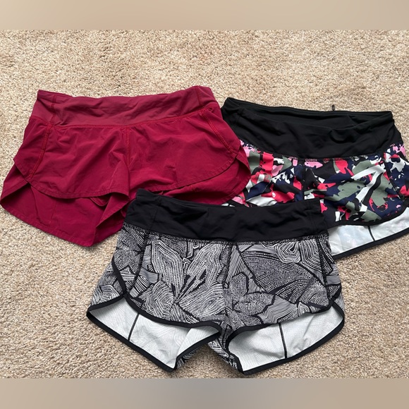 LULULEMON Speed Short 4inch Bundle